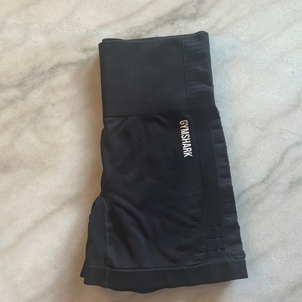 Black size medium Gymshark shorts